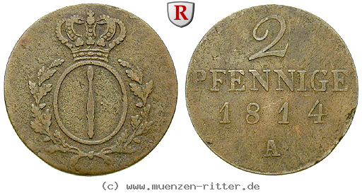Klicken Sie auf das Bild um es auf Ihrem Rechner zu speichern brandenburg-preussen-friedrich-wilhelm-iii-2-pfennig/54521.jpg