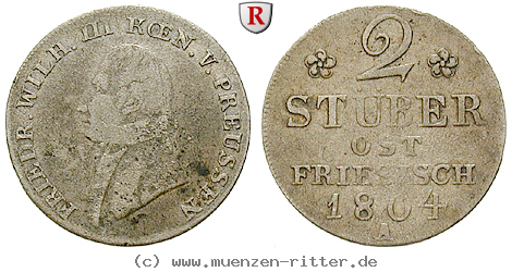 Klicken Sie auf das Bild um es auf Ihrem Rechner zu speichern brandenburg-preussen-friedrich-wilhelm-iii-2-stueber/42911.jpg