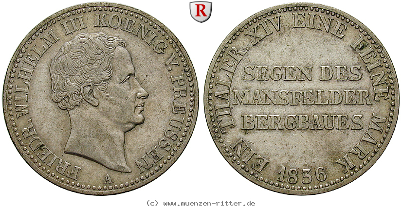 Klicken Sie auf das Bild um es auf Ihrem Rechner zu speichern brandenburg-preussen-friedrich-wilhelm-iii-ausbeutetaler/101758.jpg