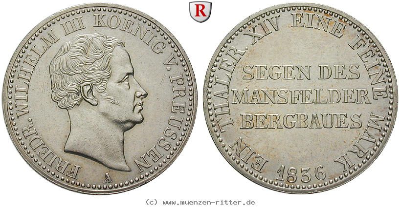 Klicken Sie auf das Bild um es auf Ihrem Rechner zu speichern brandenburg-preussen-friedrich-wilhelm-iii-ausbeutetaler/81106.jpg