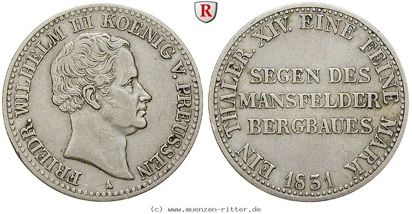 Klicken Sie auf das Bild um es auf Ihrem Rechner zu speichern brandenburg-preussen-friedrich-wilhelm-iii-ausbeutetaler/82040.jpg