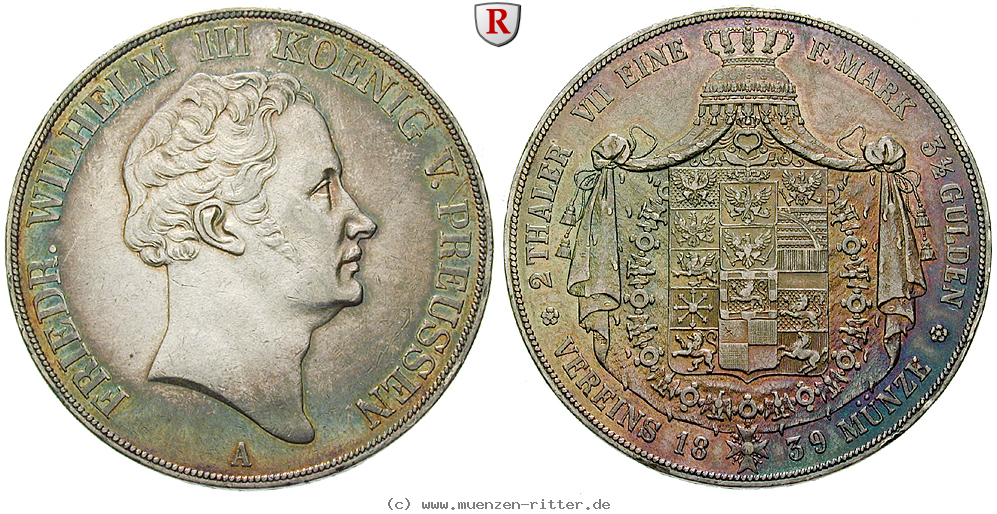 Klicken Sie auf das Bild um es auf Ihrem Rechner zu speichern brandenburg-preussen-friedrich-wilhelm-iii-doppeltaler/72367.jpg