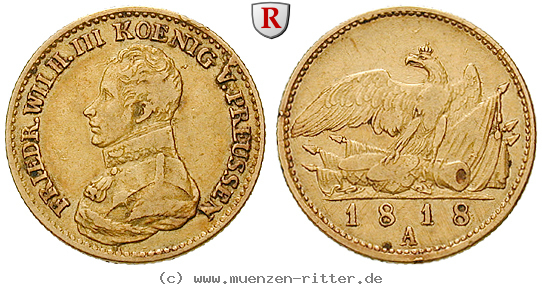 Klicken Sie auf das Bild um es auf Ihrem Rechner zu speichern brandenburg-preussen-friedrich-wilhelm-iii-friedrichs-d-or/42187.jpg