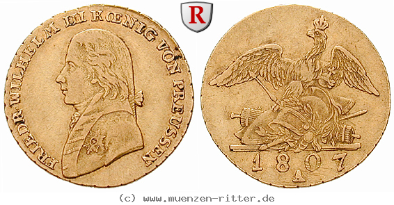 Klicken Sie auf das Bild um es auf Ihrem Rechner zu speichern brandenburg-preussen-friedrich-wilhelm-iii-friedrichs-d-or/54700.jpg