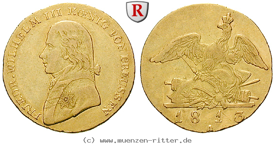 Klicken Sie auf das Bild um es auf Ihrem Rechner zu speichern brandenburg-preussen-friedrich-wilhelm-iii-friedrichs-d-or/54701.jpg