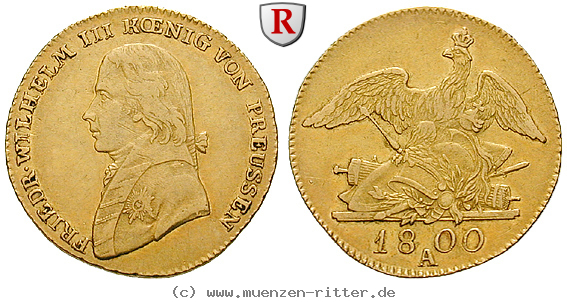Klicken Sie auf das Bild um es auf Ihrem Rechner zu speichern brandenburg-preussen-friedrich-wilhelm-iii-friedrichs-d-or/54703.jpg