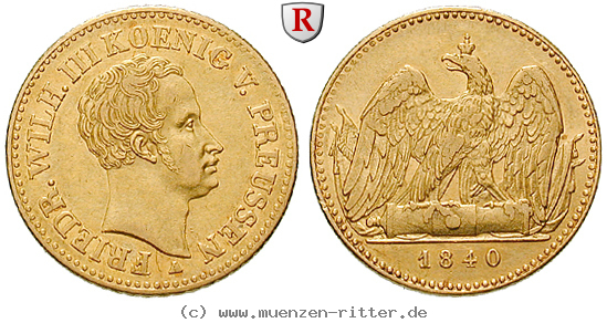 Klicken Sie auf das Bild um es auf Ihrem Rechner zu speichern brandenburg-preussen-friedrich-wilhelm-iii-friedrichs-d-or/67279.jpg