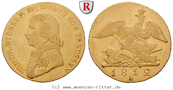 Klicken Sie auf das Bild um es auf Ihrem Rechner zu speichern brandenburg-preussen-friedrich-wilhelm-iii-friedrichs-d-or/69262.jpg