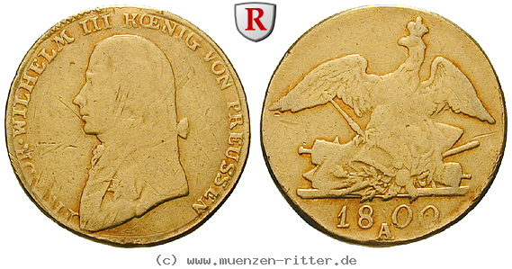 Klicken Sie auf das Bild um es auf Ihrem Rechner zu speichern brandenburg-preussen-friedrich-wilhelm-iii-friedrichs-d-or/73173.jpg