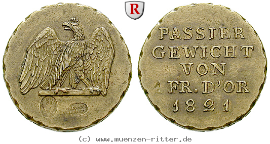 Klicken Sie auf das Bild um es auf Ihrem Rechner zu speichern brandenburg-preussen-friedrich-wilhelm-iii-passiergewicht-fuer-1-friedrich-d-or/53896.jpg