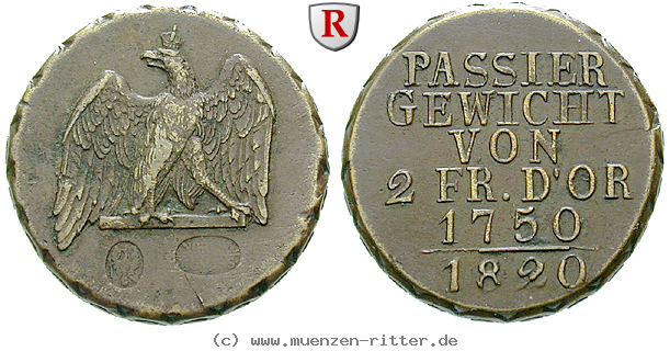 brandenburg-preussen-friedrich-wilhelm-iii-passiergewicht-fuer-2-friedrich-d-or/53892.jpg