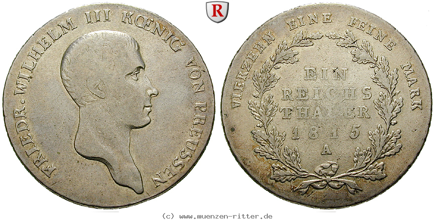 Klicken Sie auf das Bild um es auf Ihrem Rechner zu speichern brandenburg-preussen-friedrich-wilhelm-iii-reichstaler/100261.jpg