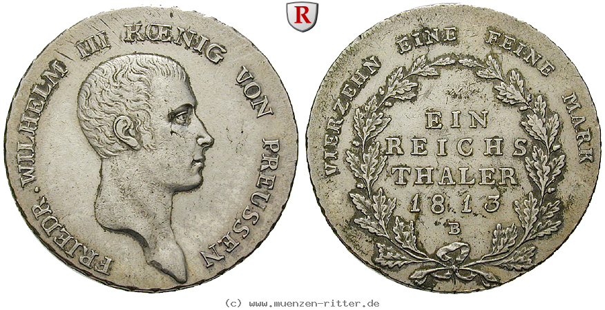 Klicken Sie auf das Bild um es auf Ihrem Rechner zu speichern brandenburg-preussen-friedrich-wilhelm-iii-reichstaler/73532.jpg