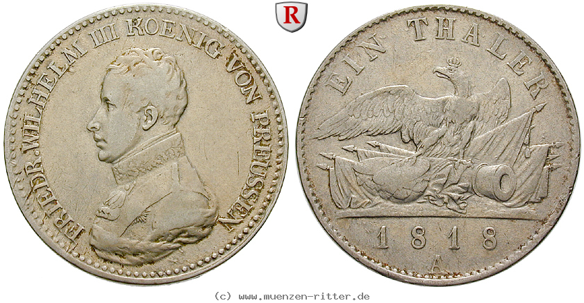 Klicken Sie auf das Bild um es auf Ihrem Rechner zu speichern brandenburg-preussen-friedrich-wilhelm-iii-taler/28114.jpg
