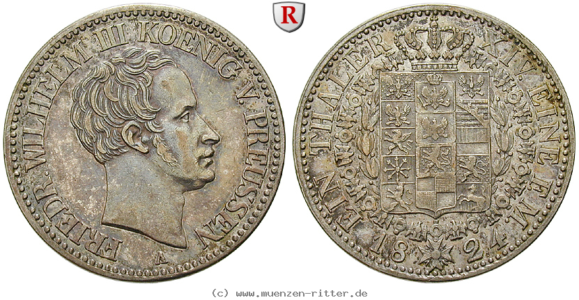 Klicken Sie auf das Bild um es auf Ihrem Rechner zu speichern brandenburg-preussen-friedrich-wilhelm-iii-taler/94282.jpg