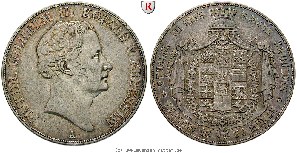 Klicken Sie auf das Bild um es auf Ihrem Rechner zu speichern brandenburg-preussen-friedrich-wilhelm-iii-vereinsdoppeltaler/90671.jpg
