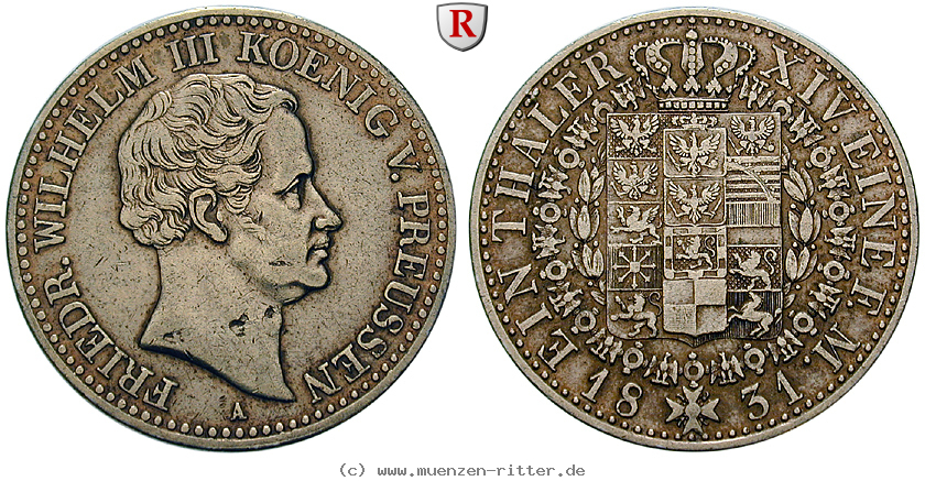 Klicken Sie auf das Bild um es auf Ihrem Rechner zu speichern brandenburg-preussen-friedrich-wilhelm-iii-vereinstaler/61903.jpg