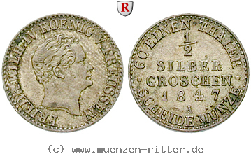 Klicken Sie auf das Bild um es auf Ihrem Rechner zu speichern brandenburg-preussen-friedrich-wilhelm-iv-1-2-silbergroschen/eadt2401.jpg