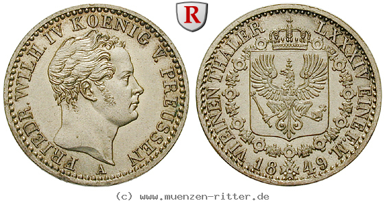 brandenburg-preussen-friedrich-wilhelm-iv-1-6-taler/35395.jpg