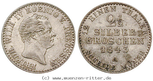 Klicken Sie auf das Bild um es auf Ihrem Rechner zu speichern brandenburg-preussen-friedrich-wilhelm-iv-2-1-2-silbergroschen/10276.jpg