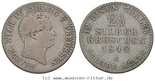 Klicken Sie auf das Bild um es auf Ihrem Rechner zu speichern brandenburg-preussen-friedrich-wilhelm-iv-2-1-2-silbergroschen/18041.jpg