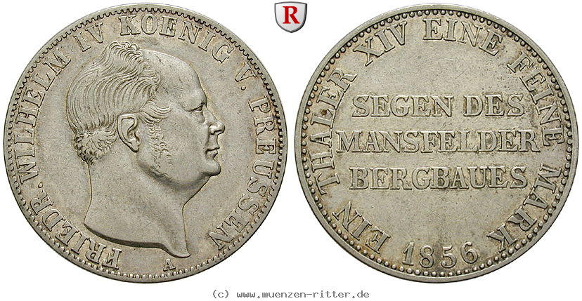 Klicken Sie auf das Bild um es auf Ihrem Rechner zu speichern brandenburg-preussen-friedrich-wilhelm-iv-ausbeutetaler/100288.jpg