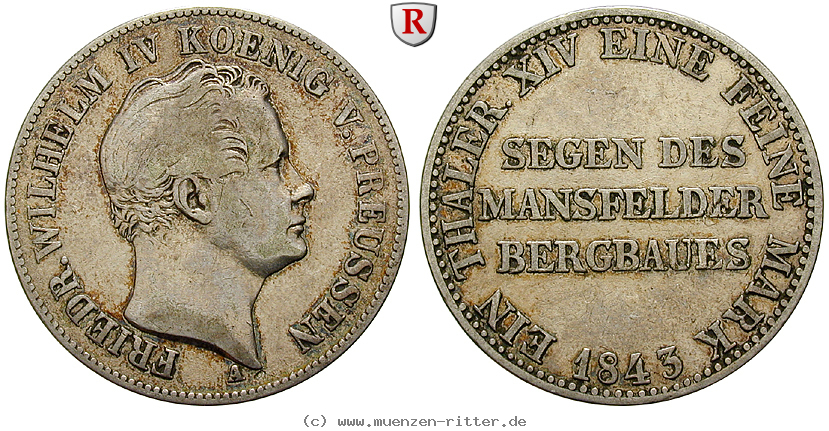 Klicken Sie auf das Bild um es auf Ihrem Rechner zu speichern brandenburg-preussen-friedrich-wilhelm-iv-ausbeutetaler/101415.jpg