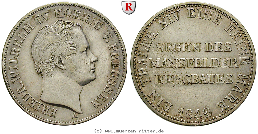 Klicken Sie auf das Bild um es auf Ihrem Rechner zu speichern brandenburg-preussen-friedrich-wilhelm-iv-ausbeutetaler/102059.jpg