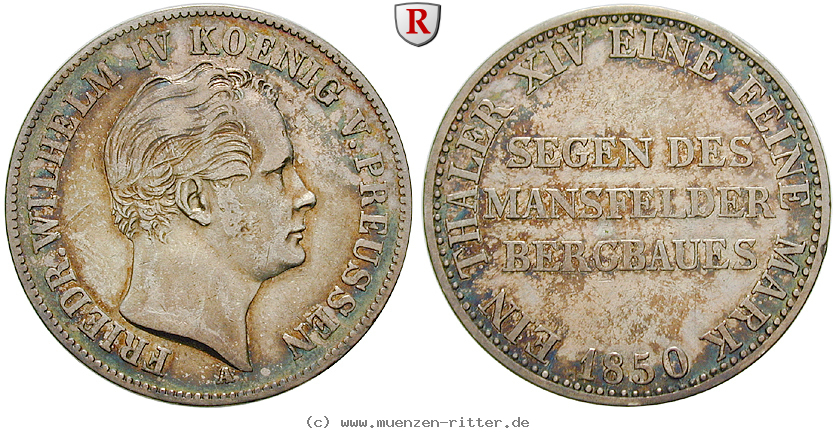 Klicken Sie auf das Bild um es auf Ihrem Rechner zu speichern brandenburg-preussen-friedrich-wilhelm-iv-ausbeutetaler/26967.jpg