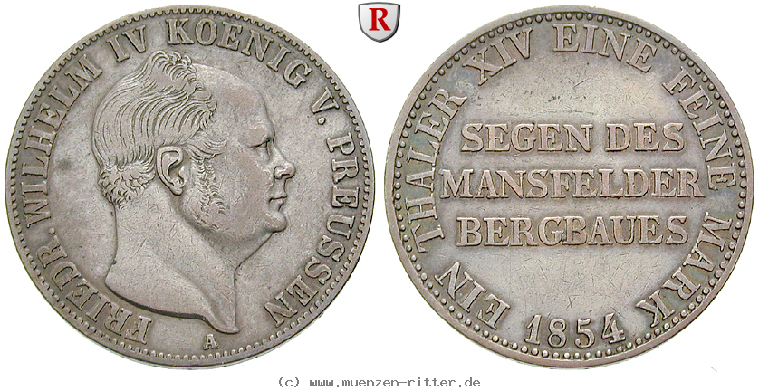 Klicken Sie auf das Bild um es auf Ihrem Rechner zu speichern brandenburg-preussen-friedrich-wilhelm-iv-ausbeutetaler/26971.jpg