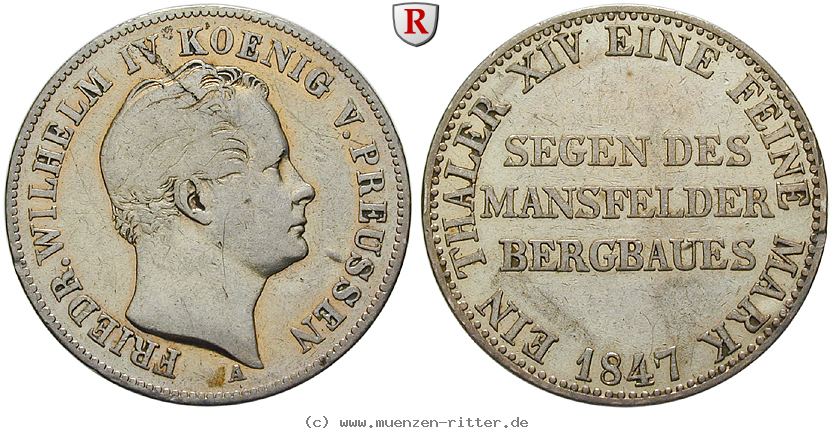 Klicken Sie auf das Bild um es auf Ihrem Rechner zu speichern brandenburg-preussen-friedrich-wilhelm-iv-ausbeutetaler/61715.jpg