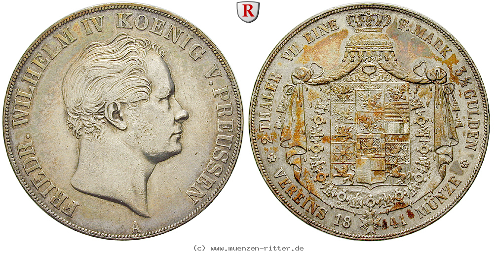 brandenburg-preussen-friedrich-wilhelm-iv-doppeltaler/35392.jpg