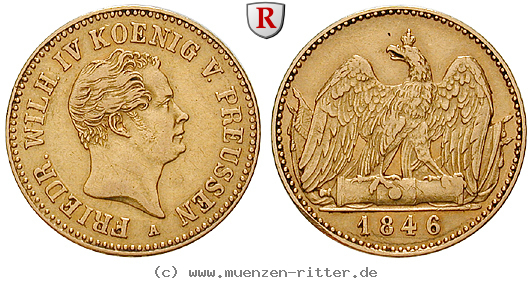 Klicken Sie auf das Bild um es auf Ihrem Rechner zu speichern brandenburg-preussen-friedrich-wilhelm-iv-friedrichs-d-or/77396.jpg
