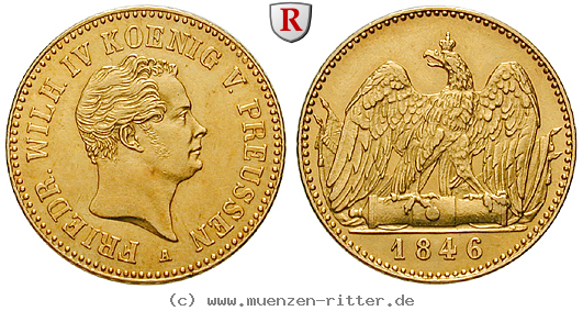 Klicken Sie auf das Bild um es auf Ihrem Rechner zu speichern brandenburg-preussen-friedrich-wilhelm-iv-friedrichs-d-or/84977.jpg