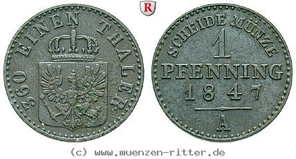 Klicken Sie auf das Bild um es auf Ihrem Rechner zu speichern brandenburg-preussen-friedrich-wilhelm-iv-pfennig/88886.jpg