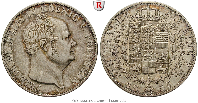 Klicken Sie auf das Bild um es auf Ihrem Rechner zu speichern brandenburg-preussen-friedrich-wilhelm-iv-taler/101419.jpg