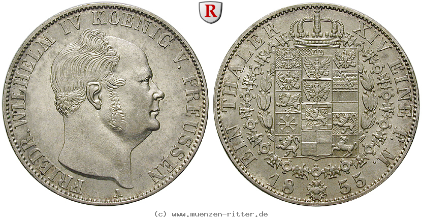 Klicken Sie auf das Bild um es auf Ihrem Rechner zu speichern brandenburg-preussen-friedrich-wilhelm-iv-taler/26947.jpg