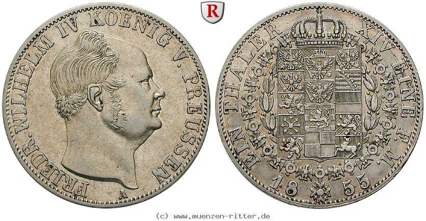Klicken Sie auf das Bild um es auf Ihrem Rechner zu speichern brandenburg-preussen-friedrich-wilhelm-iv-taler/35394.jpg