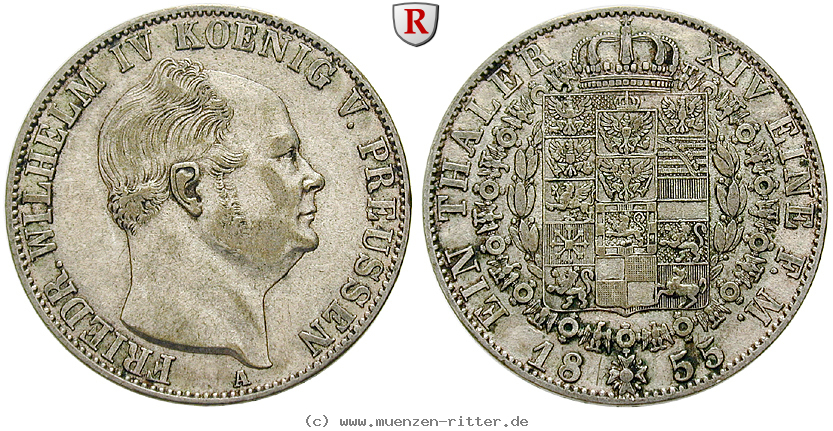 Klicken Sie auf das Bild um es auf Ihrem Rechner zu speichern brandenburg-preussen-friedrich-wilhelm-iv-taler/76070.jpg