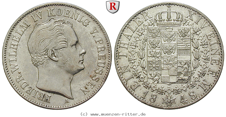 Klicken Sie auf das Bild um es auf Ihrem Rechner zu speichern brandenburg-preussen-friedrich-wilhelm-iv-taler/86504.jpg
