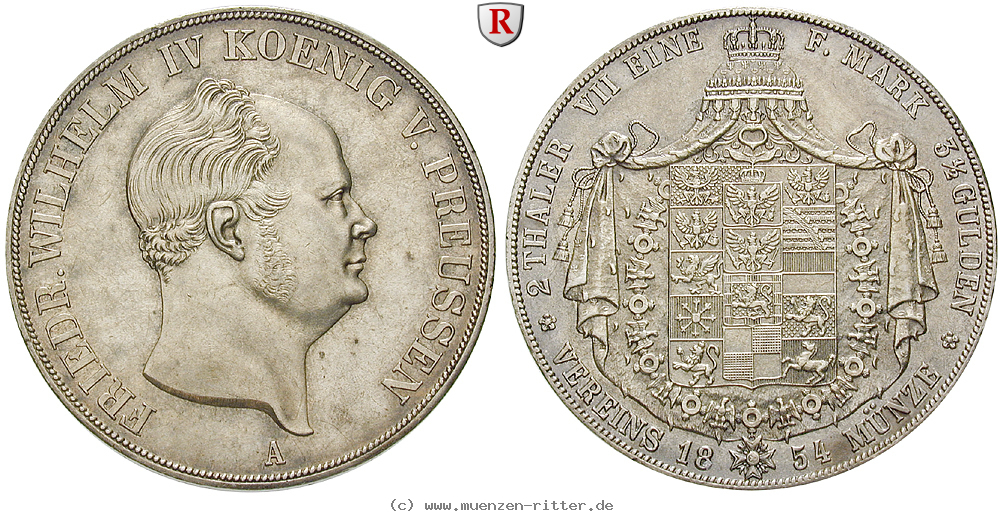 Klicken Sie auf das Bild um es auf Ihrem Rechner zu speichern brandenburg-preussen-friedrich-wilhelm-iv-vereinsdoppeltaler/76067.jpg
