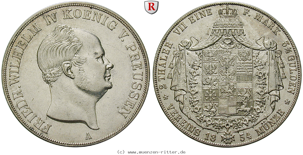 Klicken Sie auf das Bild um es auf Ihrem Rechner zu speichern brandenburg-preussen-friedrich-wilhelm-iv-vereinsdoppeltaler/78794.jpg