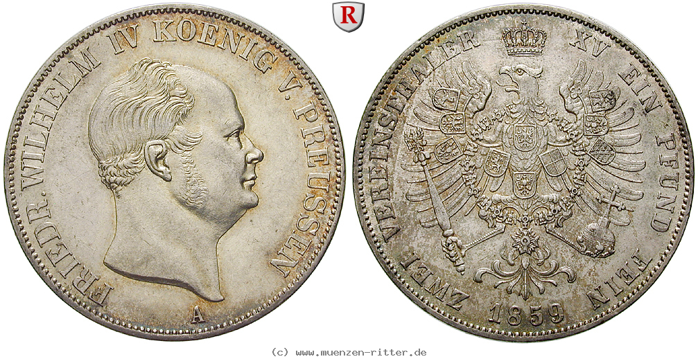 brandenburg-preussen-friedrich-wilhelm-iv-vereinsdoppeltaler/79599.jpg