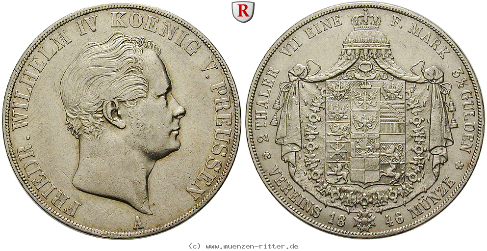 Klicken Sie auf das Bild um es auf Ihrem Rechner zu speichern brandenburg-preussen-friedrich-wilhelm-iv-vereinsdoppeltaler/89783.jpg