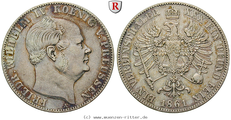 Klicken Sie auf das Bild um es auf Ihrem Rechner zu speichern brandenburg-preussen-friedrich-wilhelm-iv-vereinstaler/28777.jpg