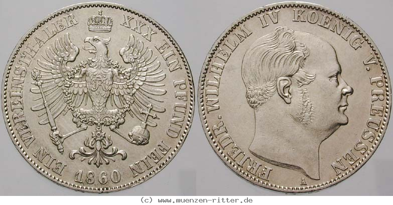 Klicken Sie auf das Bild um es auf Ihrem Rechner zu speichern brandenburg-preussen-friedrich-wilhelm-iv-vereinstaler/eadt2396.jpg
