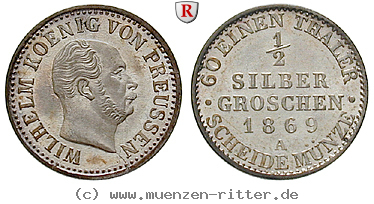 Klicken Sie auf das Bild um es auf Ihrem Rechner zu speichern brandenburg-preussen-wilhelm-i-1-2-silbergroschen/79782.jpg