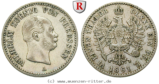 brandenburg-preussen-wilhelm-i-1-6-taler/81812.jpg