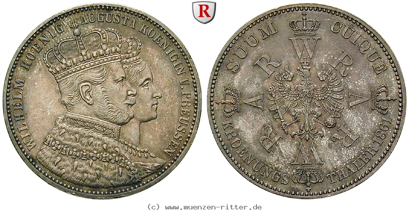 brandenburg-preussen-wilhelm-i-kroenungstaler/102567.jpg
