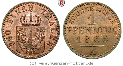 Klicken Sie auf das Bild um es auf Ihrem Rechner zu speichern brandenburg-preussen-wilhelm-i-pfennig/90845.jpg